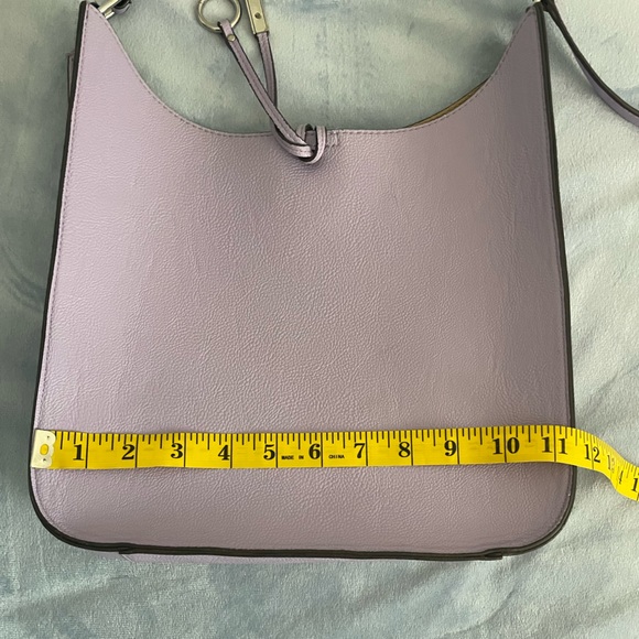 CALVIN KLEIN PURPLE SHOULDER PURSE - Picture 8 of 10